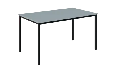 JPT 140 Jídelní stůl 1394 x 800 mm, deska šedá / podnož černá